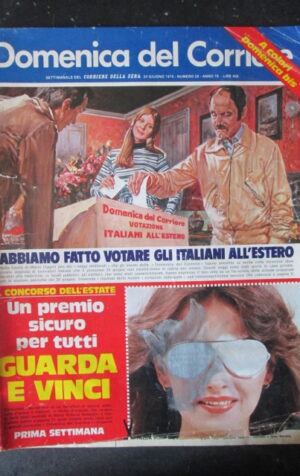 DOMENICA CORRIERE 26 1976 RAQUEL WELCH ISABELLA BIAGINI CATHERINE DENEUVE [AS8]