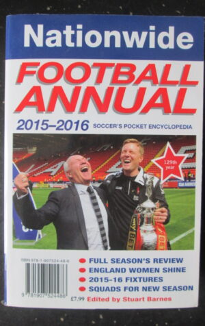 NEWS OF THE WORLD FOOTBALL ANNUAL BOOK 2015-2016 [G655]