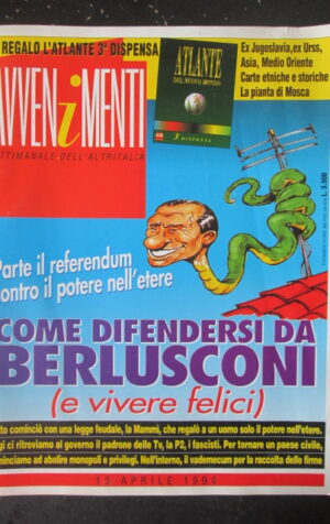 AVVENIMENTI 14 1994 BERLUSCONI - DIOSSINA DI SEVESO [C73]