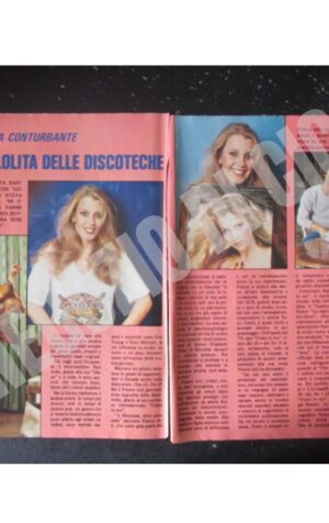 RITAGLIO CLIPPING FRANCE JOLI 2 PAGINE [MV19M-1]