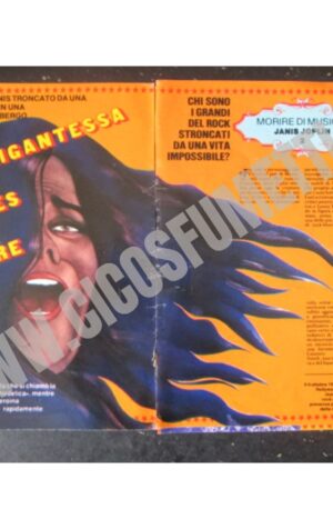 RITAGLIO CLIPPING JANIS JOPLIN 3 PAGINE [MV19M-1]
