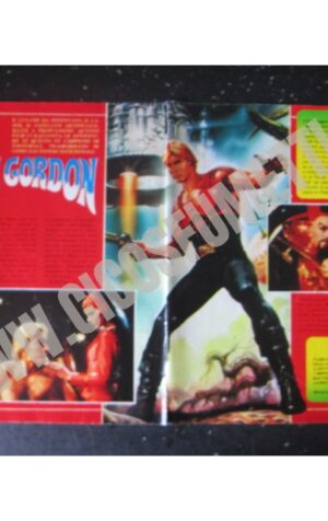 RITAGLIO CLIPPING FLASH GORDON ORNELLA MUTI 2 PAGINE [MV19M-1]