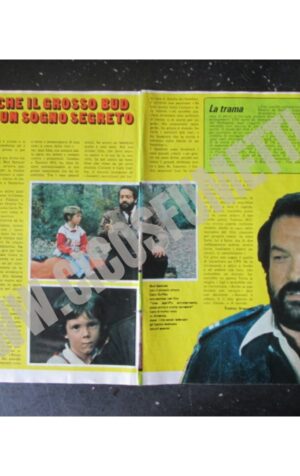 RITAGLIO CLIPPING BUD SPENCER 2 PAGINE [MV19M-1]