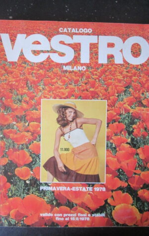 CATALOGO VESTRO MILANO PRIMAVERA-ESTATE 1978 - 386 PAGINE [G315] RARO!