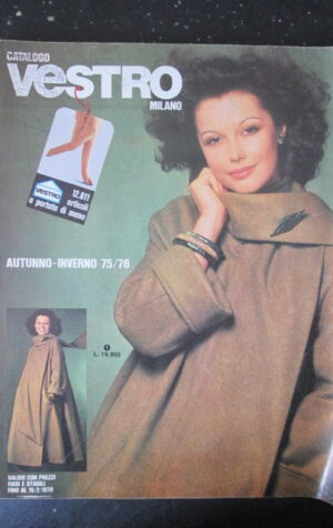 CATALOGO VESTRO MILANO AUTUNNO-INVERNO 1975-76 RARO!!  [G315]
