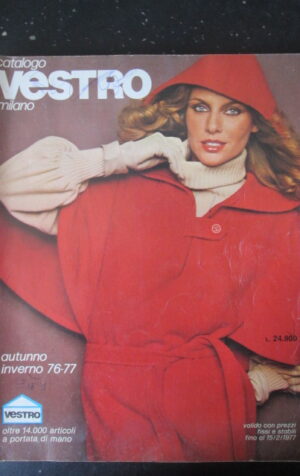 CATALOGO VESTRO MILANO AUTUNNO-INVERNO 1976-77 RARO!!  [G315]