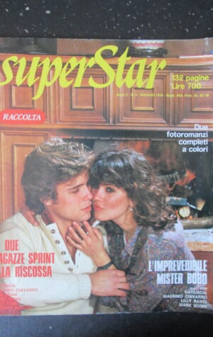 SUPERSTAR RACCOLTA FOTOROMANZO 6 1978 EDIZIONE EDIMONDIAL [G316]