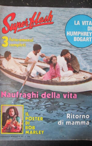 SUPERFLASH 157 POSTER BOB MARLEY - VITA DI HUMPREY BOGART [G316]