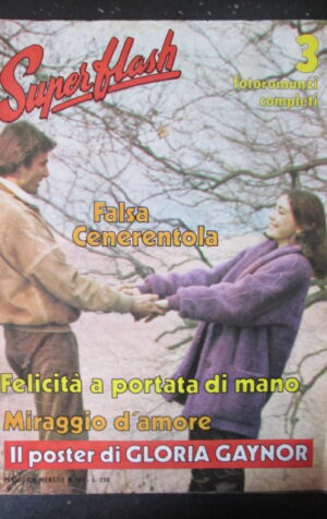 SUPERFLASH 147  RIVISTA FOTOROMANZI - POSTER GLORIA GAYNOR [G316]