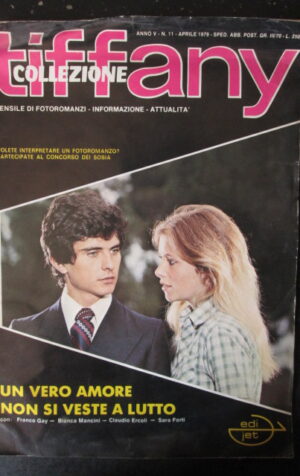 TIFFANY COLLEZIONE 11 1979 RIVISTA DI FOTOROMANZI EDI JET [G316]