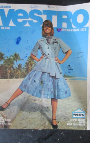 CATALOGO VESTRO MILANO PRIMAVERA-ESTATE 1975 [G315]