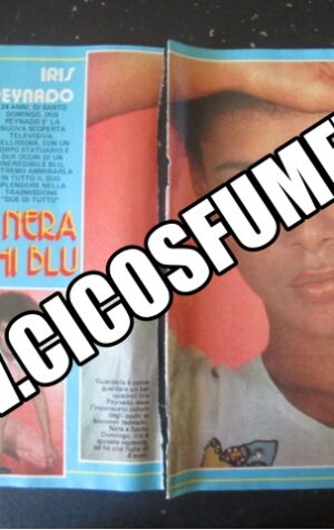 RITAGLIO CLIPPING IRIS PEYNADO 3 PAGINE 1984 [MV19M-1]