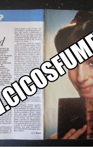 RITAGLIO CLIPPING BARBRA STREISAND 2 PAGINE 1984 [MV19M-1]