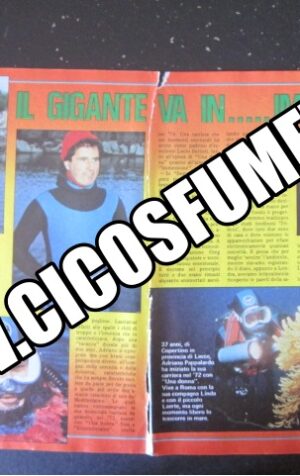 RITAGLIO CLIPPING ADRIANO PAPPALARDO 2 PAGINE 1984 [MV19M-1]