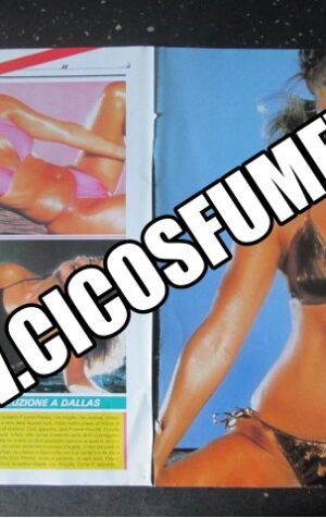 RITAGLIO CLIPPING PRISCILLA PRESLEY 2 PAGINE 1984 [MV19M-3]