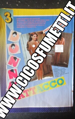 RITAGLIO CLIPPING EDWIGE FENECH 3 PAGINE [MV19M-4]