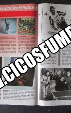 RITAGLIO CLIPPING ENRICO RUGGERI 2 PAGINE [MV19M-3]