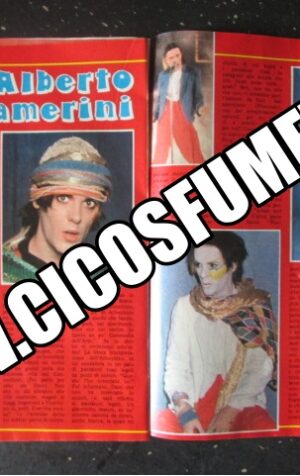 RITAGLIO CLIPPING ALBERTO CAMERINI 3 PAGINE [MV19M-3]