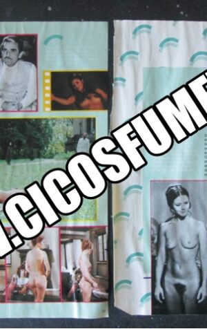 RITAGLIO CLIPPING AGOSTINA BELLI 3 PAGINE  [MV19M-3]