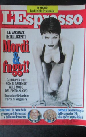 ESPRESSO 29 1994 AMBRA ANGIOLINI RAGAZZE NON E LA RAI HELENA CHRISTENSEN  [G82C]