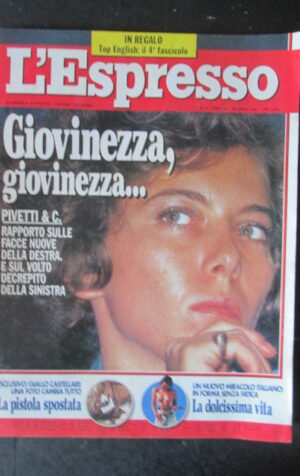 ESPRESSO 17 1994 IRENE PIVETTI ERNST NOLTE GLORIA DE ANTONI [G82C]