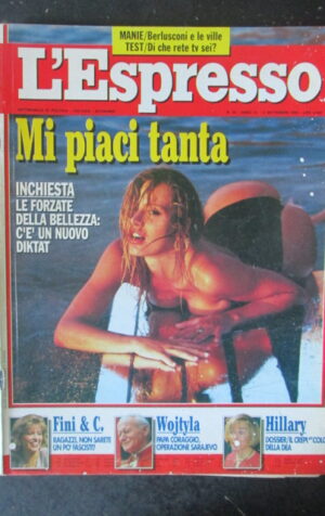 ESPRESSO 35 1994 FINI WOJTYLA VALERIA MARINI ALESSANDRA MUSSOLINI [G82C]