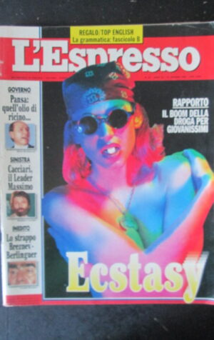 ESPRESSO 21 1994 ECSTASY DROGA DOSSIER MASSIMO CACCIARI LENOID BREZNEV [G82D]