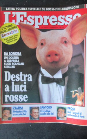 ESPRESSO 8 1994 D' ALEMA SANTORO PRODI [G82D]