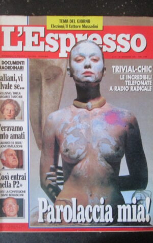 ESPRESSO 47 1993 MARGARET THATCHER CALFARO BERLUSCONI P2 [G108F]
