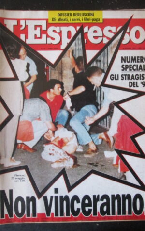 ESPRESSO 22 1993 MARGHERITA BONIVER STRAGE FIRENZE 27 MAGGIO [G108F]