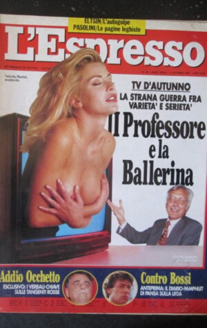 ESPRESSO 39 1993 VALERIA MARINI BOSSI OCCHETTO [G111A]