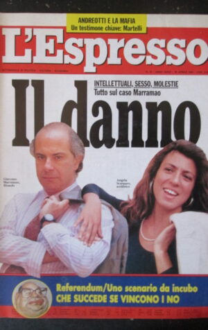 ESPRESSO 15 1993 ANGELA SCARPARO GIACOMO MARRAMAO NELSON MANDELA [G111A]