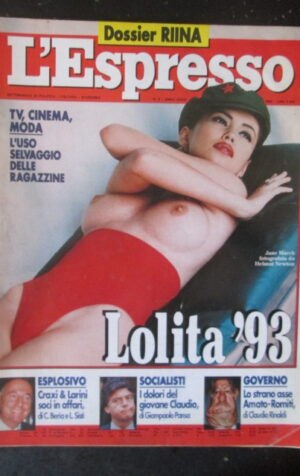 ESPRESSO 3 1993 JANE MARCH CRAXI LARINI MILLA JOVOVICH [G111A]