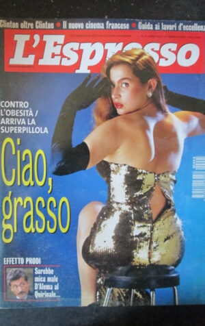 ESPRESSO 5 1999 PRODI CLINTON EDMUNDO CARLOS SANTANA [G81U]