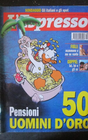 ESPRESSO 33 1999 BERLUSCONI MENCAINI FIORENZO NICCOLI [G81U]