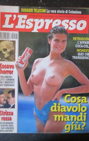 ESPRESSO 26 1999 DOSSIER TELECOM BERLUSCONI DPSSOER MAFIA [G81W]