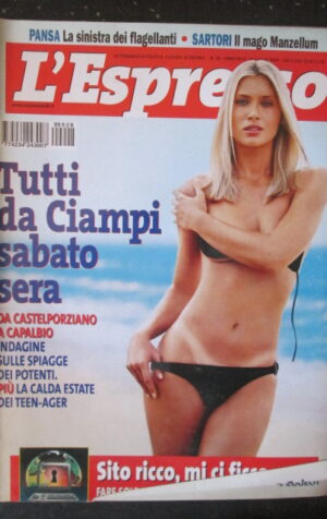 ESPRESSO 28 1999 CIAMPI PANSA SARTORI - DOSSIER SPIAGGE DEI POTENTI [G81W]