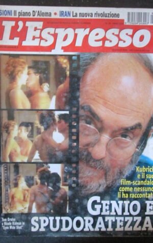 ESPRESSO 29 1999 STANLEY KUBRICK PENSIONI DOSSIER RIVOLUZIONE IN IRAN [G81W]