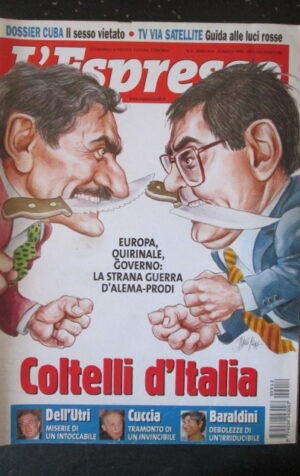 ESPRESSO 12 1999 D' ALEMA PRODI DELL' UTRI BARALDINI [G81W]