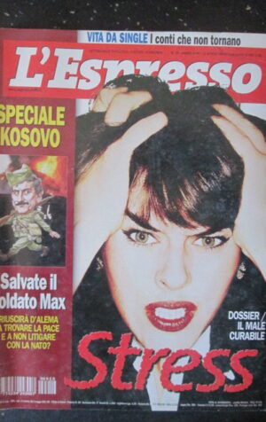ESPRESSO 16 1999 SPECIALE KOSOVO FAZIO DELL' UTRI [G81W]