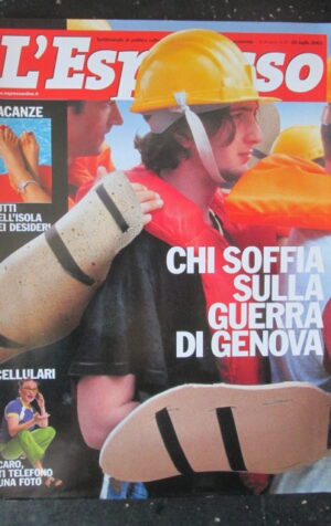 ESPRESSO 30 2001 TIM BURTON FASSINO GIULIO TREMONTI [G110D]