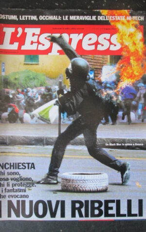 ESPRESSO 31 2001 DOSSIER DOPO LA GUERRA DI GENOVA CALOGERO MANNINO [G110D]