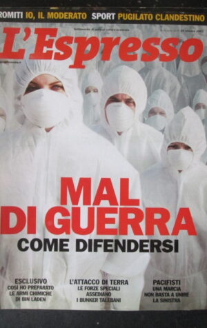 ESPRESSO 43 2001 BIN LADEN ROMITI BAGET BOZZO [G110D]