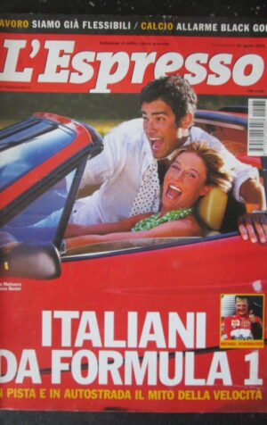 ESPRESSO 35 2001 SINNE MUTSAERS MARCO BONINI MICHAEL SCHUMACHER [G108E]