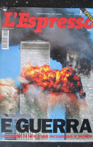 ESPRESSO 38 2001 DOSSIER NUMERO SPECIALE 11 SETTEMBRE 2001 [G108E]