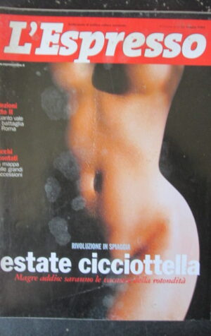 ESPRESSO 22 2001 NANNI MORETTI BOSSI PENELOPE CRUZ ESTATE CICCIOTTELLA [G108E]