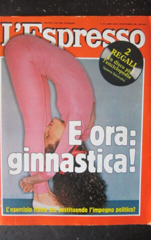 ESPRESSO 47 1981 MAO BERLINGUER DE BENEDETTI LIZ TAYLOR [G81Q]