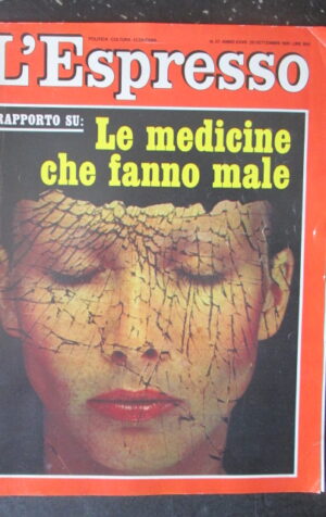 ESPRESSO 37 1981 LUCIO COLLETTI NORBERTO BOBBIO  [G81Q]