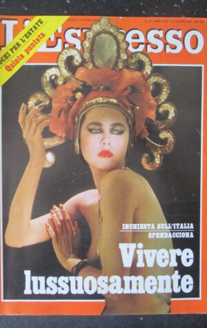 ESPRESSO 33 1981 FABRIZIO DE ANDRE ' CLAUDIO MARTELLI ALBERTO MINUCCI [G81Q]