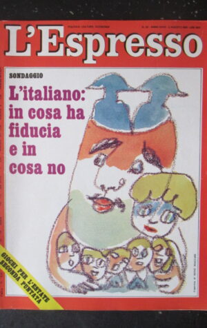 ESPRESSO 30 1981 CASO FABBRI AMBROSIANO RONALD PRIMO [G81Q]